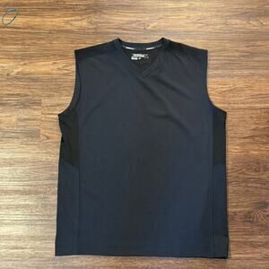 Nike Golf Dri-FIT Sleeveless Performance Vest Shirt Black Size L